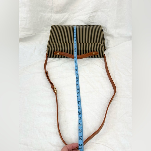 Chenson Vintage Striped Satchel - Picture 12 of 13